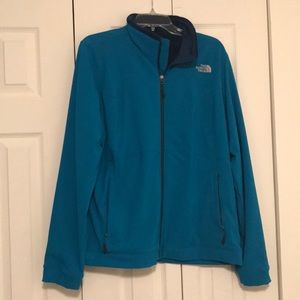 The north face zip up jacket